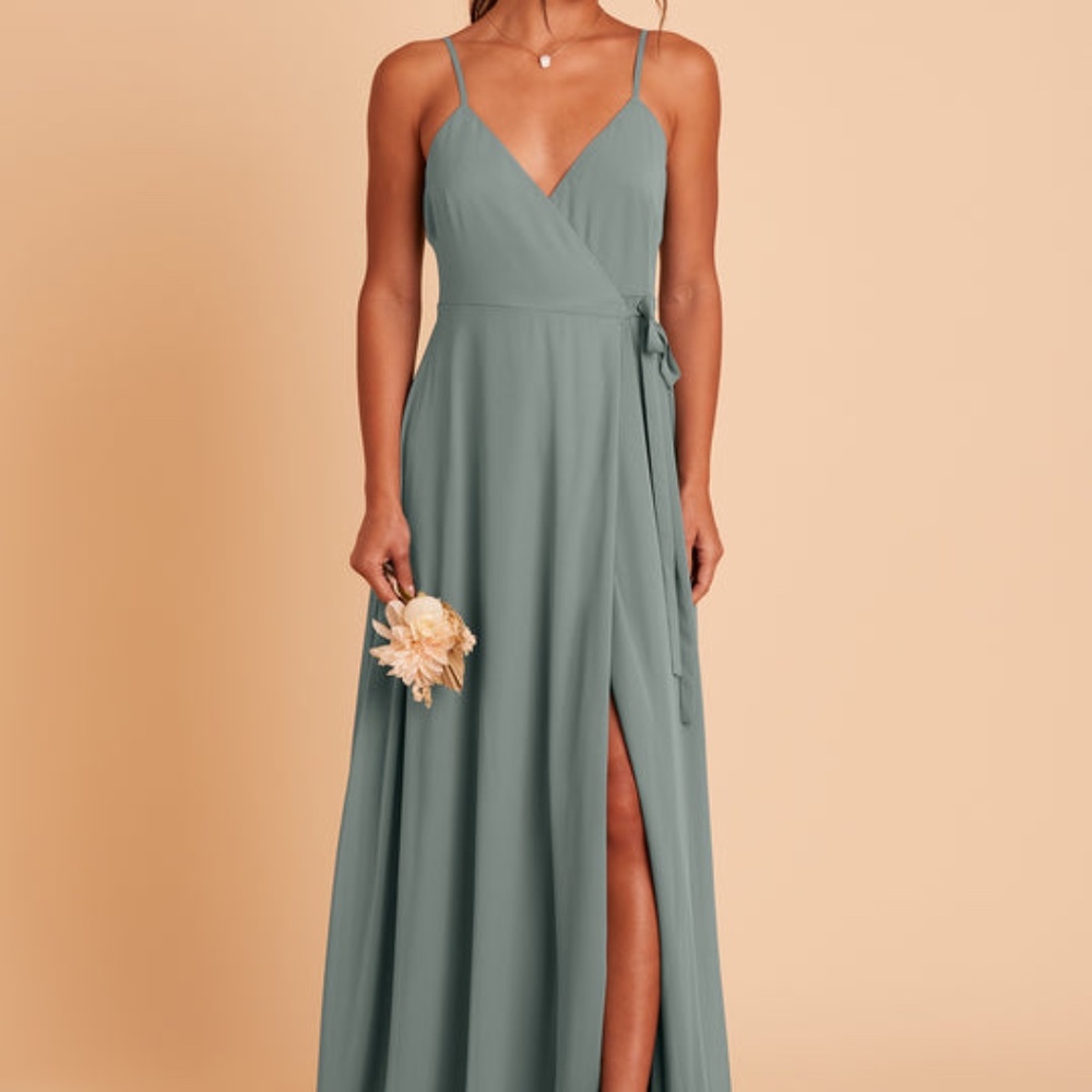 Birdy Grey Cindy Dress in Chiffon Seaglass